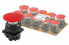 Выключатель кнопочный КЕ 021-У2-исп.4 гриб без фиксации красный 1з 10A 660B IP40 TDM