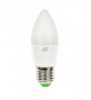 Лампа LED Свеча-5,0Вт-220В-E27-3000К-450Лм (ASD)