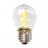 Лампа LED G45-5,0Вт-230В-E27-4000К-450Лм прозрачная IN HOME